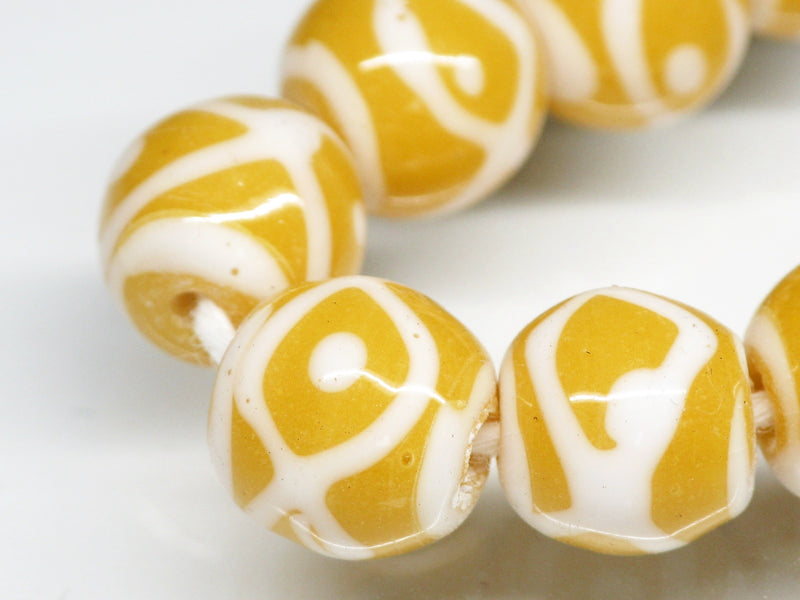 TOKO-BEADS AG056-01N Glass bead (strand) 10mm AG056-01N とんぼ玉（連） 10mm Asian bead & African bead  Handmade,Lampeork,bead,asia,india,ethnic,parts,accessory,beads とんぼ玉,ビーズ,トンボ玉,アジア,インド,エスニック,手作り,パーツ,アクセサリー