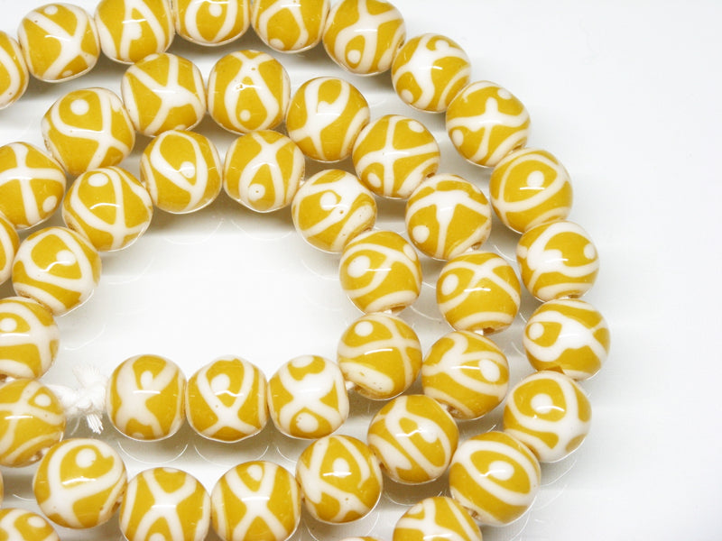 TOKO-BEADS AG056-01N Glass bead (strand) 10mm AG056-01N とんぼ玉（連） 10mm Asian bead & African bead  Handmade,Lampeork,bead,asia,india,ethnic,parts,accessory,beads とんぼ玉,ビーズ,トンボ玉,アジア,インド,エスニック,手作り,パーツ,アクセサリー