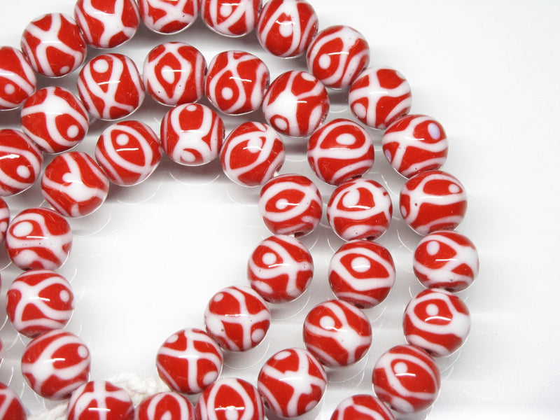 TOKO-BEADS AG056-03N Glass bead (strand) 10mm AG056-03N とんぼ玉（連） 10mm Asian bead & African bead  Handmade,Lampeork,bead,asia,india,ethnic,parts,accessory,beads とんぼ玉,ビーズ,トンボ玉,アジア,インド,エスニック,手作り,パーツ,アクセサリー