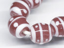 TOKO-BEADS AG056-04N Glass bead (strand) 10mm AG056-04N とんぼ玉（連） 10mm Asian bead & African bead  Handmade,Lampeork,bead,asia,india,ethnic,parts,accessory,beads とんぼ玉,ビーズ,トンボ玉,アジア,インド,エスニック,手作り,パーツ,アクセサリー