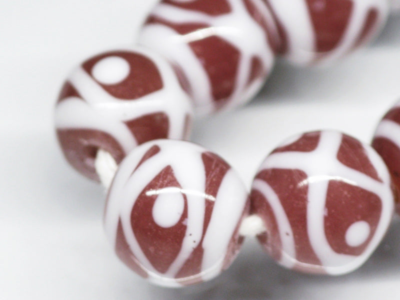 TOKO-BEADS AG056-05N Glass bead (strand) 10mm AG056-05N とんぼ玉（連） 10mm Asian bead & African bead  Handmade,Lampeork,bead,asia,india,ethnic,parts,accessory,beads とんぼ玉,ビーズ,トンボ玉,アジア,インド,エスニック,手作り,パーツ,アクセサリー