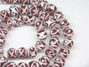TOKO-BEADS AG056-05N Glass bead (strand) 10mm AG056-05N とんぼ玉（連） 10mm Asian bead & African bead  Handmade,Lampeork,bead,asia,india,ethnic,parts,accessory,beads とんぼ玉,ビーズ,トンボ玉,アジア,インド,エスニック,手作り,パーツ,アクセサリー