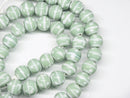 TOKO-BEADS AG056-06N Glass bead (strand) 10mm AG056-06N とんぼ玉（連） 10mm Asian bead & African bead  Handmade,Lampeork,bead,asia,india,ethnic,parts,accessory,beads とんぼ玉,ビーズ,トンボ玉,アジア,インド,エスニック,手作り,パーツ,アクセサリー