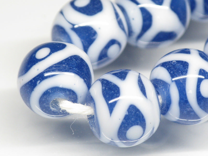 TOKO-BEADS AG056-11N Glass bead (strand) 10mm AG056-11N とんぼ玉（連） 10mm Asian bead & African bead  Handmade,Lampeork,bead,asia,india,ethnic,parts,accessory,beads とんぼ玉,ビーズ,トンボ玉,アジア,インド,エスニック,手作り,パーツ,アクセサリー