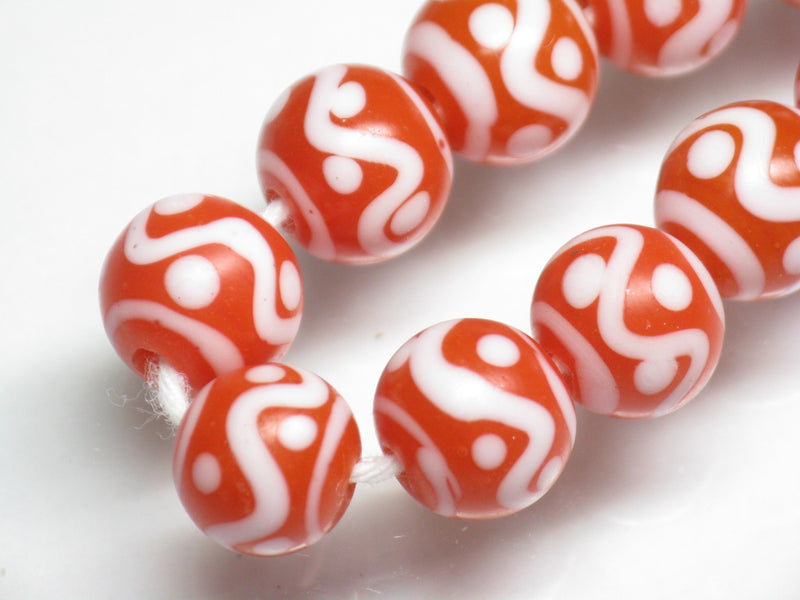 TOKO-BEADS AG056-18N Glass bead 10mm AG056-18N とんぼ玉 10mm Asian bead & African bead  Handmade,Lampeork,bead,asia,india,ethnic,parts,accessory,beads とんぼ玉,ビーズ,トンボ玉,アジア,インド,エスニック,手作り,パーツ,アクセサリー