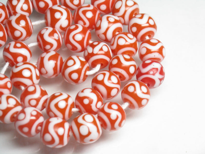 TOKO-BEADS AG056-18N Glass bead 10mm AG056-18N とんぼ玉 10mm Asian bead & African bead  Handmade,Lampeork,bead,asia,india,ethnic,parts,accessory,beads とんぼ玉,ビーズ,トンボ玉,アジア,インド,エスニック,手作り,パーツ,アクセサリー