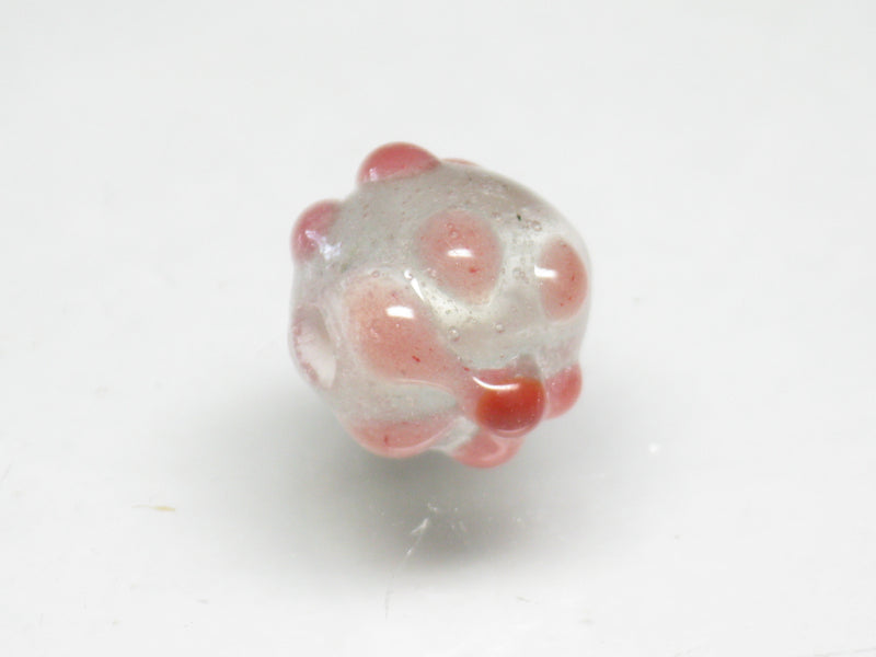 TOKO-BEADS AG058S-22 Glass bead 11~12.5mm AG058S-22 フラワービーズ 11~12.5mm Asian bead & African bead  Handmade,Lampeork,bead,asia,india,ethnic,parts,accessory,beads とんぼ玉,ビーズ,トンボ玉,アジア,インド,エスニック,手作り,パーツ,アクセサリー