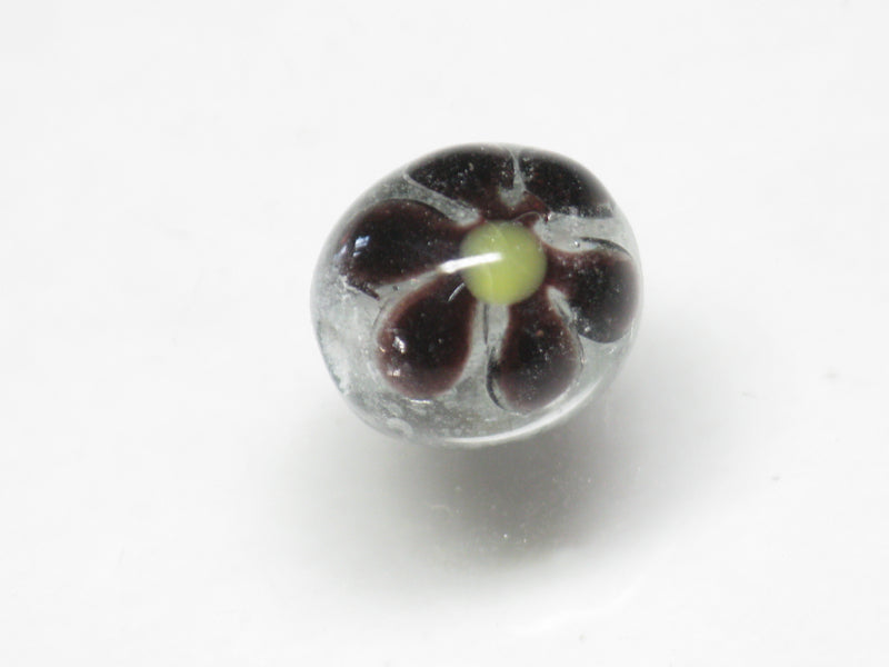 TOKO-BEADS AG058S-29 Glass bead 10~11mm AG058S-29 フラワービーズ 10~11mm Asian bead & African bead  Handmade,Lampeork,bead,asia,india,ethnic,parts,accessory,beads とんぼ玉,ビーズ,トンボ玉,アジア,インド,エスニック,手作り,パーツ,アクセサリー