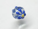TOKO-BEADS AG058-36S Glass bead 10~11mm AG058-36S フラワービーズ 10~11mm Asian bead & African bead  Handmade,Lampeork,bead,asia,india,ethnic,parts,accessory,beads とんぼ玉,ビーズ,トンボ玉,アジア,インド,エスニック,手作り,パーツ,アクセサリー