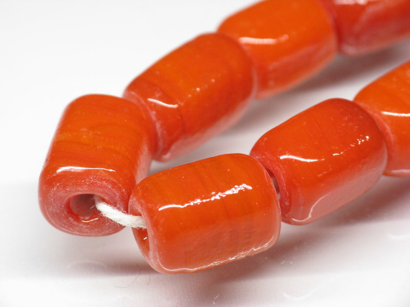 TOKO-BEADS AG059-21N Glass bead(Strand) 7~8mm AG059-21N スティックビーズS （連） 7~8mm Asian bead & African bead  Handmade,Lampeork,bead,asia,india,ethnic,parts,accessory,beads とんぼ玉,ビーズ,トンボ玉,アジア,インド,エスニック,手作り,パーツ,アクセサリー