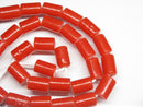 TOKO-BEADS AG062-01N Glass bead(Strand) 8mm AG062-01N ガラスチューブビーズ （連） 8mm Asian bead & African bead  Handmade,Lampeork,bead,asia,india,ethnic,parts,accessory,beads とんぼ玉,ビーズ,トンボ玉,アジア,インド,エスニック,手作り,パーツ,アクセサリー