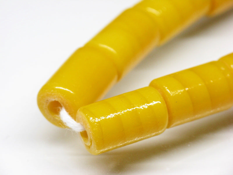 TOKO-BEADS AG062-03N Glass bead(Strand) 8mm AG062-03N ガラスチューブビーズ （連） 8mm Asian bead & African bead  Handmade,Lampeork,bead,asia,india,ethnic,parts,accessory,beads とんぼ玉,ビーズ,トンボ玉,アジア,インド,エスニック,手作り,パーツ,アクセサリー