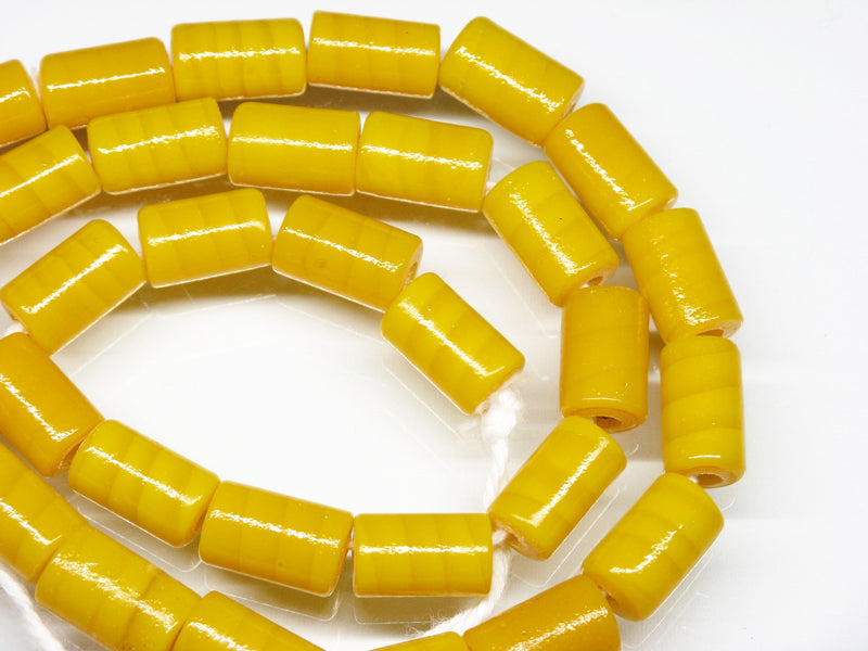 TOKO-BEADS AG062-03N Glass bead(Strand) 8mm AG062-03N ガラスチューブビーズ （連） 8mm Asian bead & African bead  Handmade,Lampeork,bead,asia,india,ethnic,parts,accessory,beads とんぼ玉,ビーズ,トンボ玉,アジア,インド,エスニック,手作り,パーツ,アクセサリー