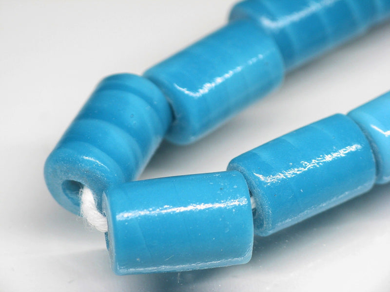 TOKO-BEADS AG062-05N Glass bead(Strand) 8mm AG062-05N ガラスチューブビーズ （連） 8mm Asian bead & African bead  Handmade,Lampeork,bead,asia,india,ethnic,parts,accessory,beads とんぼ玉,ビーズ,トンボ玉,アジア,インド,エスニック,手作り,パーツ,アクセサリー