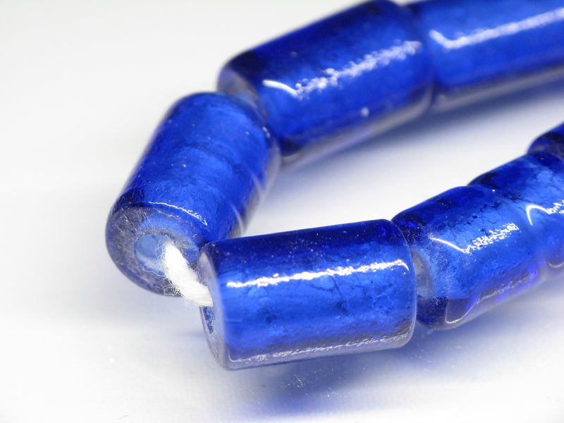 TOKO-BEADS AG062-06N Glass bead(Strand) 8mm AG062-06N ガラスチューブビーズ （連） 8mm Asian bead & African bead  Handmade,Lampeork,bead,asia,india,ethnic,parts,accessory,beads とんぼ玉,ビーズ,トンボ玉,アジア,インド,エスニック,手作り,パーツ,アクセサリー