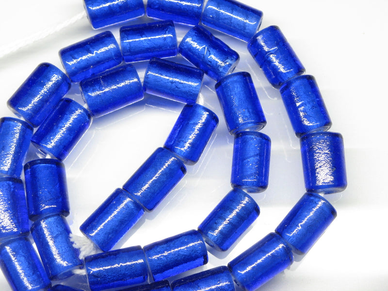 TOKO-BEADS AG062-06N Glass bead(Strand) 8mm AG062-06N ガラスチューブビーズ （連） 8mm Asian bead & African bead  Handmade,Lampeork,bead,asia,india,ethnic,parts,accessory,beads とんぼ玉,ビーズ,トンボ玉,アジア,インド,エスニック,手作り,パーツ,アクセサリー