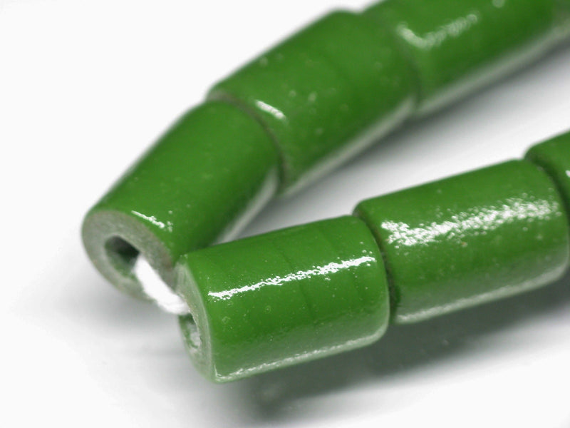 TOKO-BEADS AG062-09N Glass bead(Strand) 8mm AG062-09N ガラスチューブビーズ （連） 8mm Asian bead & African bead  Handmade,Lampeork,bead,asia,india,ethnic,parts,accessory,beads とんぼ玉,ビーズ,トンボ玉,アジア,インド,エスニック,手作り,パーツ,アクセサリー