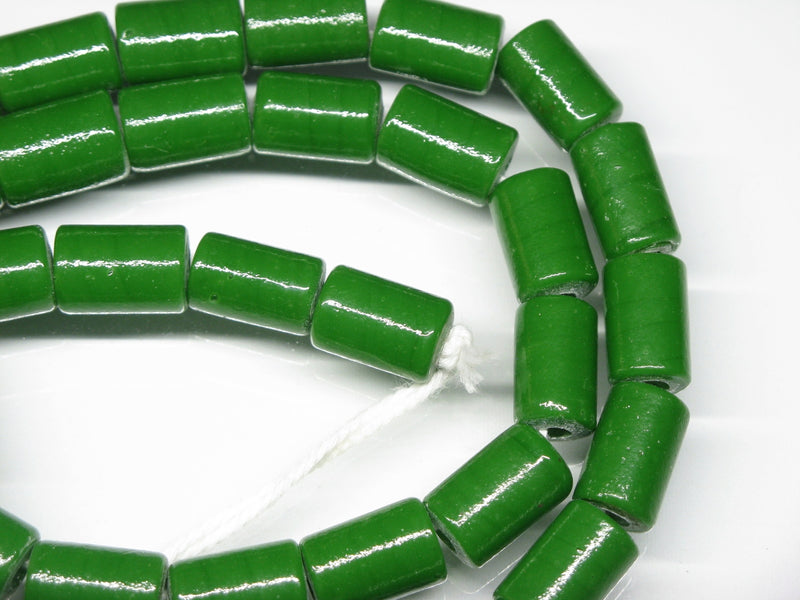 TOKO-BEADS AG062-09N Glass bead(Strand) 8mm AG062-09N ガラスチューブビーズ （連） 8mm Asian bead & African bead  Handmade,Lampeork,bead,asia,india,ethnic,parts,accessory,beads とんぼ玉,ビーズ,トンボ玉,アジア,インド,エスニック,手作り,パーツ,アクセサリー