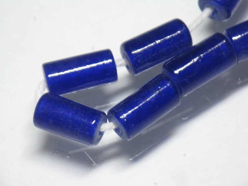 TOKO-BEADS AG062-11N Glass bead(Strand) 6.5mm AG062-11N ガラスチューブビーズ （連） 6.5mm Asian bead & African bead  Handmade,Lampeork,bead,asia,india,ethnic,parts,accessory,beads とんぼ玉,ビーズ,トンボ玉,アジア,インド,エスニック,手作り,パーツ,アクセサリー