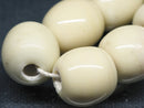TOKO-BEADS AG063-01N Glass bead(Strand) 16~17mm AG063-01N 単色丸玉大（連） 16~17mm Asian bead & African bead  Handmade,Lampeork,bead,asia,india,ethnic,parts,accessory,beads とんぼ玉,ビーズ,トンボ玉,アジア,インド,エスニック,手作り,パーツ,アクセサリー