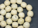 TOKO-BEADS AG063-01N Glass bead(Strand) 16~17mm AG063-01N 単色丸玉大（連） 16~17mm Asian bead & African bead  Handmade,Lampeork,bead,asia,india,ethnic,parts,accessory,beads とんぼ玉,ビーズ,トンボ玉,アジア,インド,エスニック,手作り,パーツ,アクセサリー