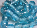 TOKO-BEADS AG063-09N Glass bead(Strand) 16~17mm AG063-09N 単色丸玉大（連） 16~17mm Asian bead & African bead  Handmade,Lampeork,bead,asia,india,ethnic,parts,accessory,beads とんぼ玉,ビーズ,トンボ玉,アジア,インド,エスニック,手作り,パーツ,アクセサリー