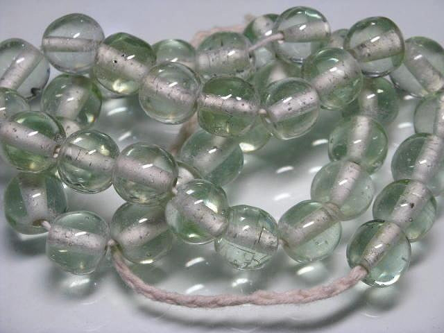 | TOKO-BEADS |AG063N-16 単色丸玉大（連） 11~13mmとんぼ玉,ビーズ,トンボ玉,アジア,インド,エスニック,手作り,パーツ,アクセサリー