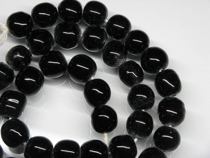 | TOKO-BEADS |AG063N-28 単色丸玉大（連） 11~13mmとんぼ玉,ビーズ,トンボ玉,アジア,インド,エスニック,手作り,パーツ,アクセサリー