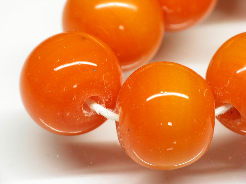 TOKO-BEADS AG063-33N Glass bead (strand) 14mm AG063-33N 単色丸玉大（連） 14mm Asian bead & African bead  Handmade,Lampeork,bead,asia,india,ethnic,parts,accessory,beads とんぼ玉,ビーズ,トンボ玉,アジア,インド,エスニック,手作り,パーツ,アクセサリー