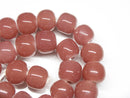 TOKO-BEADS AG063-41N Glass bead (strand) 16mm AG063-41N 単色丸玉大（連） 16mm Asian bead & African bead  Handmade,Lampeork,bead,asia,india,ethnic,parts,accessory,beads とんぼ玉,ビーズ,トンボ玉,アジア,インド,エスニック,手作り,パーツ,アクセサリー