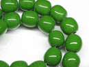 TOKO-BEADS AG063-53N Glass bead(Strand) 16~17mm AG063-53N 単色丸玉大（連） 16~17mm Asian bead & African bead  Handmade,Lampeork,bead,asia,india,ethnic,parts,accessory,beads とんぼ玉,ビーズ,トンボ玉,アジア,インド,エスニック,手作り,パーツ,アクセサリー
