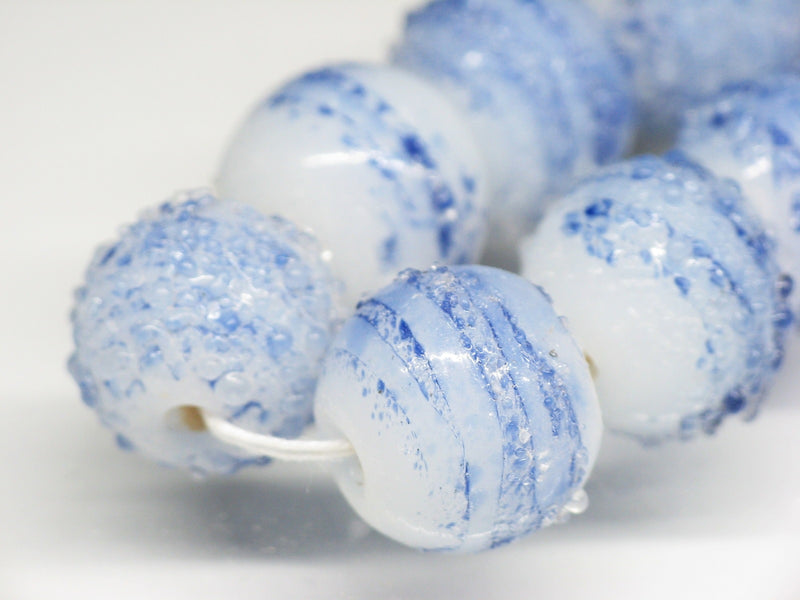 TOKO-BEADS AG063-54N Glass bead (strand) 13~14mm AG063-54N とんぼ玉（連） 13~14mm Asian bead & African bead  Handmade,Lampeork,bead,asia,india,ethnic,parts,accessory,beads とんぼ玉,ビーズ,トンボ玉,アジア,インド,エスニック,手作り,パーツ,アクセサリー