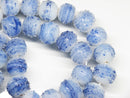 TOKO-BEADS AG063-54N Glass bead (strand) 13~14mm AG063-54N とんぼ玉（連） 13~14mm Asian bead & African bead  Handmade,Lampeork,bead,asia,india,ethnic,parts,accessory,beads とんぼ玉,ビーズ,トンボ玉,アジア,インド,エスニック,手作り,パーツ,アクセサリー