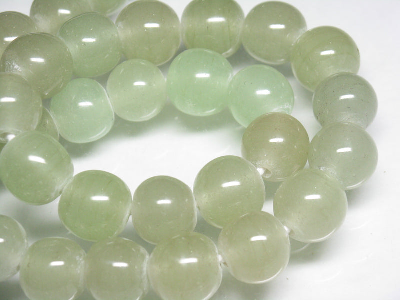 TOKO-BEADS AG063-57N Glass bead(Strand) 13.5~14mm AG063-57N 単色丸玉大（連のみ） 13.5~14mm Asian bead & African bead  Handmade,Lampeork,bead,asia,india,ethnic,parts,accessory,beads とんぼ玉,ビーズ,トンボ玉,アジア,インド,エスニック,手作り,パーツ,アクセサリー