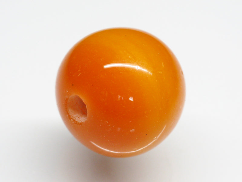 TOKO-BEADS AG063-33S Glass bead 14mm AG063-33S 単色丸玉大 14mm Asian bead & African bead  Handmade,Lampeork,bead,asia,india,ethnic,parts,accessory,beads とんぼ玉,ビーズ,トンボ玉,アジア,インド,エスニック,手作り,パーツ,アクセサリー