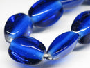 TOKO-BEADS AG065-03N Vintage colored Glass bead (Strand) 14~15mm AG065-03N ぎんなん型ガラスビーズ・ビンテージ（連） 14~15mm Asian bead & African bead  Handmade,Lampeork,bead,asia,india,ethnic,parts,accessory,beads とんぼ玉,ビーズ,トンボ玉,アジア,インド,エスニック,手作り,パーツ,アクセサリー
