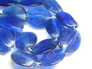 TOKO-BEADS AG065-18N Vintage colored Glass bead (Strand) 23~25.5mm AG065-18N ぎんなん型ガラスビーズ・ビンテージ（連） 23~25.5mm Asian bead & African bead  Handmade,Lampeork,bead,asia,india,ethnic,parts,accessory,beads とんぼ玉,ビーズ,トンボ玉,アジア,インド,エスニック,手作り,パーツ,アクセサリー
