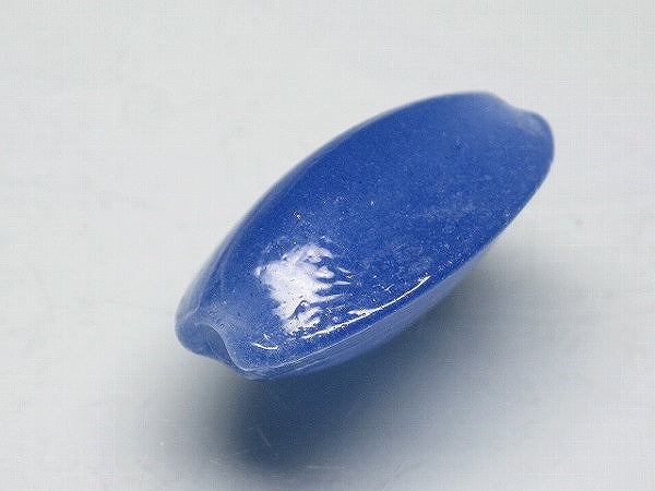 TOKO-BEADS AG065-02S Vintage colored Glass bead (Strand) 14~15mm AG065-02S ぎんなん型ガラスビーズ・ビンテージ 14~15mm Asian bead & African bead  Handmade,Lampeork,bead,asia,india,ethnic,parts,accessory,beads とんぼ玉,ビーズ,トンボ玉,アジア,インド,エスニック,手作り,パーツ,アクセサリー