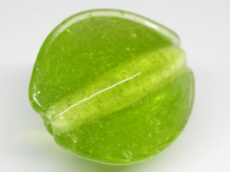 TOKO-BEADS AG065S-08 Vintage colored Glass bead (Strand) 20~22mm AG065S-08 ぎんなん型ガラスビーズ・ビンテージ 20~22mm Asian bead & African bead  Handmade,Lampeork,bead,asia,india,ethnic,parts,accessory,beads とんぼ玉,ビーズ,トンボ玉,アジア,インド,エスニック,手作り,パーツ,アクセサリー