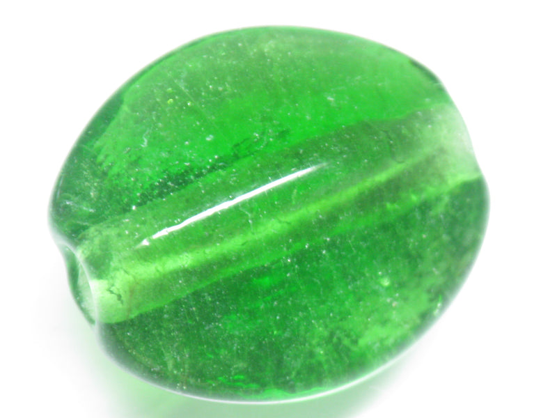 TOKO-BEADS AG065-15S Vintage colored Glass bead (Strand) 23~25.5mm AG065-15S ぎんなん型ガラスビーズ・ビンテージ 23~25.5mm Asian bead & African bead  Handmade,Lampeork,bead,asia,india,ethnic,parts,accessory,beads とんぼ玉,ビーズ,トンボ玉,アジア,インド,エスニック,手作り,パーツ,アクセサリー