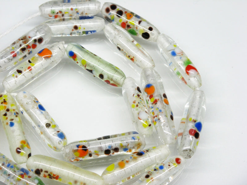 TOKO-BEADS AG066-02N Glass bead (Strand) 6mm AG066-02N とんぼ玉（連） 6mm Asian bead & African bead  Handmade,Lampeork,bead,asia,india,ethnic,parts,accessory,beads とんぼ玉,ビーズ,トンボ玉,アジア,インド,エスニック,手作り,パーツ,アクセサリー