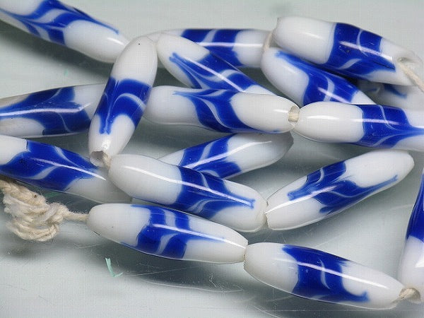 TOKO-BEADS AG066-06N Glass bead (Strand) 7.5mm AG066-06N とんぼ玉（連） 7.5mm Asian bead & African bead  Handmade,Lampeork,bead,asia,india,ethnic,parts,accessory,beads とんぼ玉,ビーズ,トンボ玉,アジア,インド,エスニック,手作り,パーツ,アクセサリー
