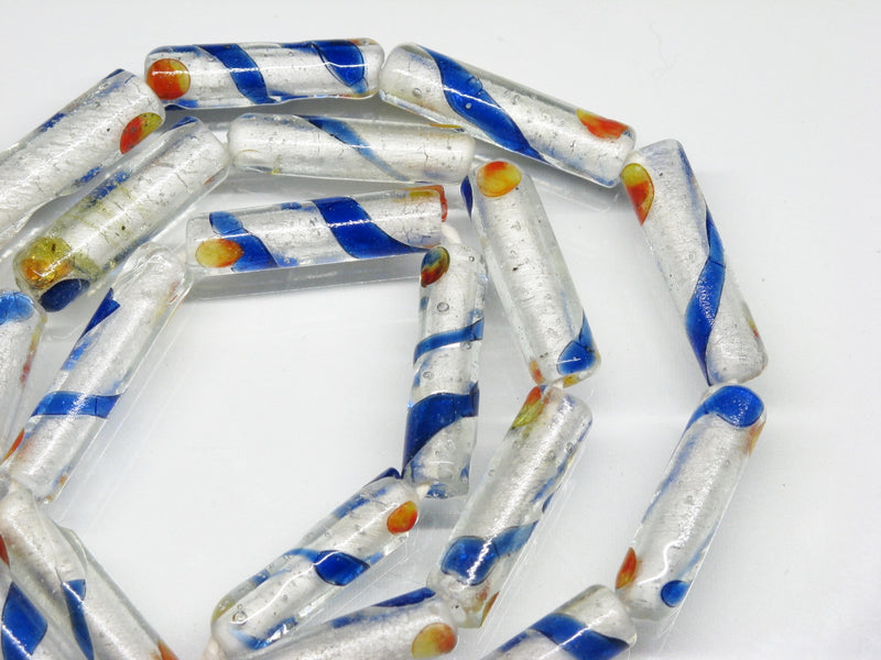 TOKO-BEADS AG066-10N Glass bead (Strand) 7mm AG066-10N とんぼ玉（連） 7mm Asian bead & African bead  Handmade,Lampeork,bead,asia,india,ethnic,parts,accessory,beads とんぼ玉,ビーズ,トンボ玉,アジア,インド,エスニック,手作り,パーツ,アクセサリー