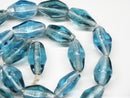 TOKO-BEADS AG067-59N Glass bead (strand) 14mm AG067-59N 大型ひし形とんぼ玉（連） 14mm Asian bead & African bead  Handmade,Lampeork,bead,asia,india,ethnic,parts,accessory,beads とんぼ玉,ビーズ,トンボ玉,アジア,インド,エスニック,手作り,パーツ,アクセサリー