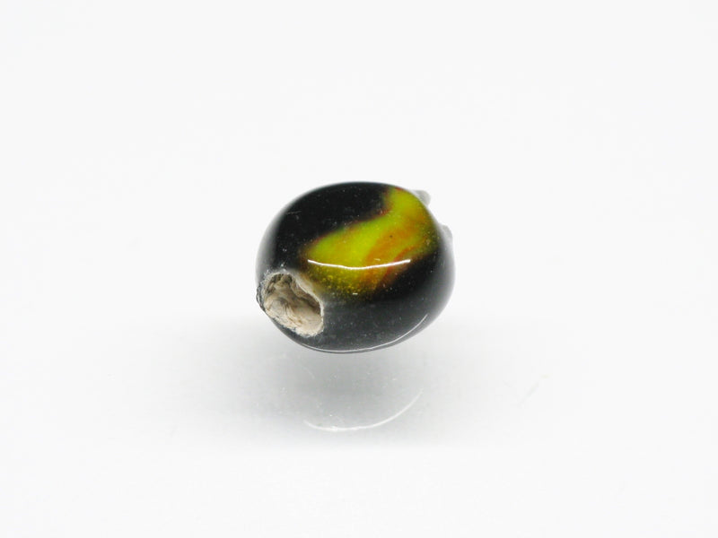 TOKO-BEADS AG068-02S Glass bead 7.5~8mm AG068-02S 丸型絵柄フラットビーズ 7.5~8mm Asian bead & African bead  Handmade,Lampeork,bead,asia,india,ethnic,parts,accessory,beads とんぼ玉,ビーズ,トンボ玉,アジア,インド,エスニック,手作り,パーツ,アクセサリー