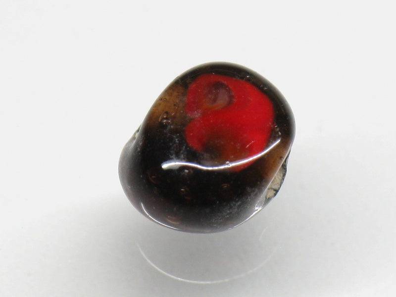TOKO-BEADS AG068-03S Glass bead 9mm AG068-03S 丸型絵柄フラットビーズ 9mm Asian bead & African bead  Handmade,Lampeork,bead,asia,india,ethnic,parts,accessory,beads とんぼ玉,ビーズ,トンボ玉,アジア,インド,エスニック,手作り,パーツ,アクセサリー