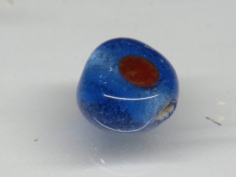 TOKO-BEADS AG068-06S Glass bead 9mm AG068-06S 丸型絵柄フラットビーズ 9mm Asian bead & African bead  Handmade,Lampeork,bead,asia,india,ethnic,parts,accessory,beads とんぼ玉,ビーズ,トンボ玉,アジア,インド,エスニック,手作り,パーツ,アクセサリー