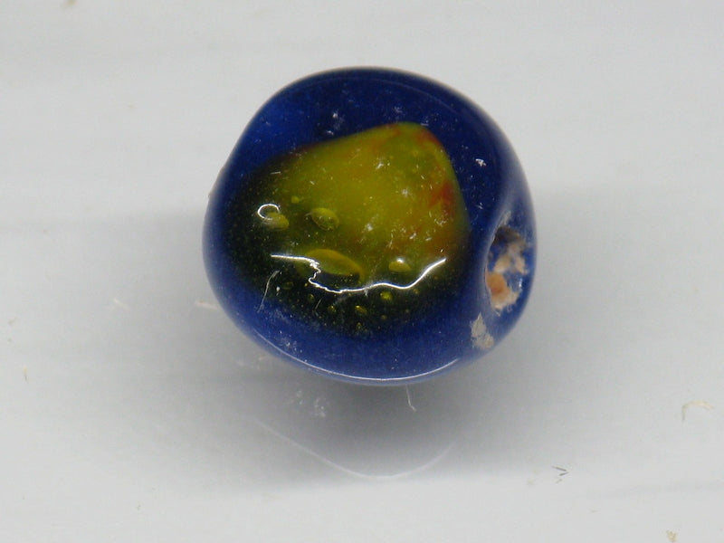 TOKO-BEADS AG068-07S Glass bead 9.5mm AG068-07S 丸型絵柄フラットビーズ 9.5mm Asian bead & African bead  Handmade,Lampeork,bead,asia,india,ethnic,parts,accessory,beads とんぼ玉,ビーズ,トンボ玉,アジア,インド,エスニック,手作り,パーツ,アクセサリー
