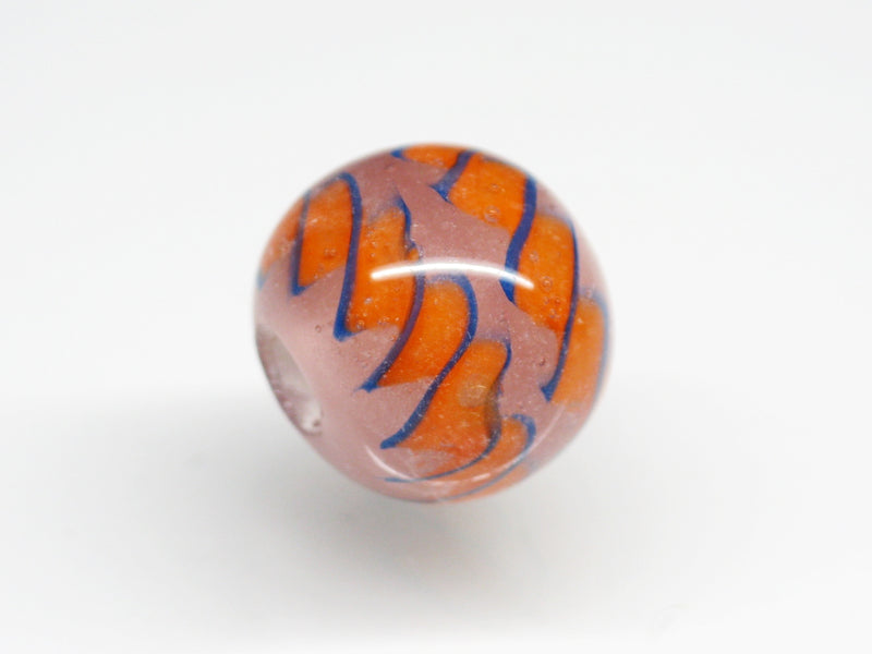 TOKO-BEADS AG069-11S Glass bead 12mm AG069-11S モザイクとんぼ玉 12mm Asian bead & African bead  Handmade,Lampeork,bead,asia,india,ethnic,parts,accessory,beads とんぼ玉,ビーズ,トンボ玉,アジア,インド,エスニック,手作り,パーツ,アクセサリー