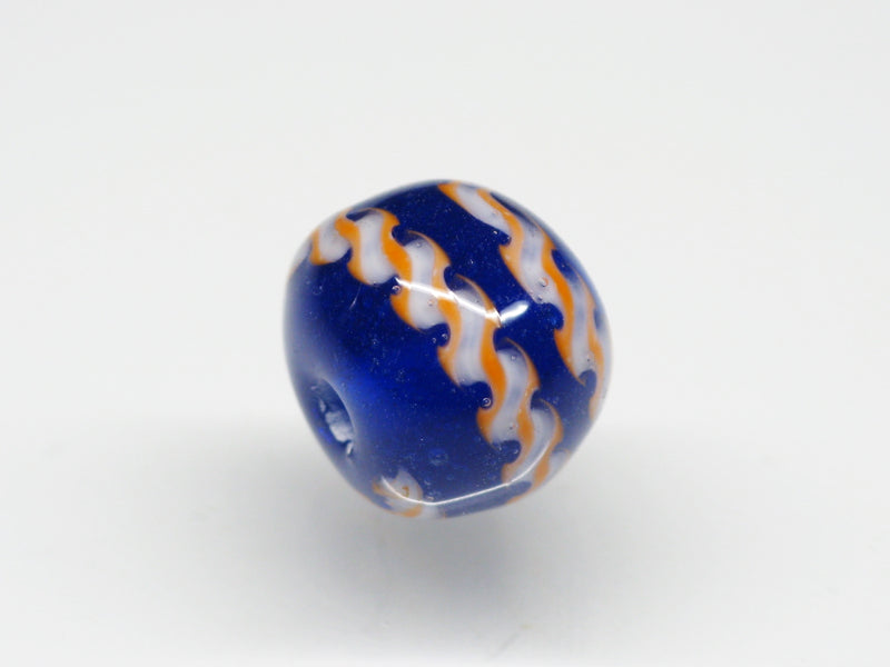 TOKO-BEADS AG069-21S Glass bead 11~12mm AG069-21S モザイクとんぼ玉 11~12mm Asian bead & African bead  Handmade,Lampeork,bead,asia,india,ethnic,parts,accessory,beads とんぼ玉,ビーズ,トンボ玉,アジア,インド,エスニック,手作り,パーツ,アクセサリー